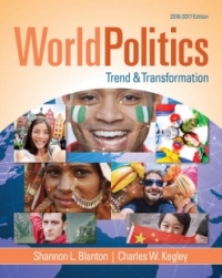 Cover image: MindTap Political Science for Blanton/Kegley's World Politics: Trend and Transformation 2016 - 2017, 16th Edition, [Instant Access], 1 term (6 months) 16th edition 9781305504837