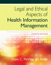 Cover image: MindTap Health Information Management for McWay's Legal and Ethical Aspects of Health Information Management, 4th Edition, [Instant Access], 2 terms (12 months) 4th edition 9781305506589