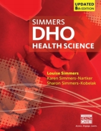 Cover image: MindTap Basic Health Sciences for Simmers/Simmers-Nartker/ Simmers-Kobelak's DHO Health Science Updated, 8th Edition, [Instant Access], 2 terms (12 months) 8th edition 9781305509528
