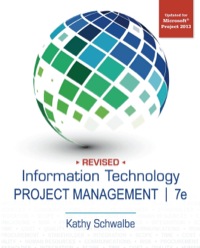 Cover image: Information Technology Project Management, Revised 7th edition 9781305851023