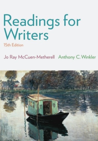 Cover image: Readings for Writers 15th edition 9781305087866