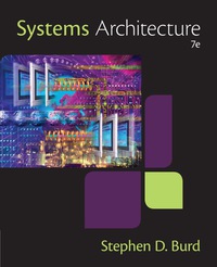 Cover image: Systems Architecture 7th edition 9781305080195