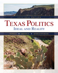 Cover image: Texas Politics 2015-2016 13th edition 9781305739734