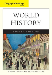 Cover image: Cengage Advantage Books: World History, Complete 8th edition 9781305091719