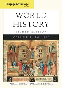 Cover image: Cengage Advantage Books: World History, Volume I 8th edition 9781305896826