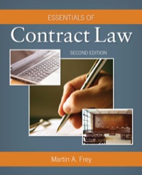 Cover image: Essentials of Contract Law 2nd edition 9781285857114