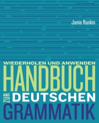 Cover image: Handbuch zur deutschen Grammatik 6th edition 9781305551008