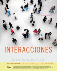 Cover image: Interacciones, Enhanced 7th edition 9781305081956