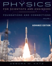 Cover image: Physics for Scientists and Engineers: Foundations and Connections, Advance Edition, Volume 1 1st edition 9780534466855