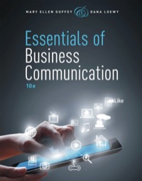 Cover image: Essentials of Business Communication 10th edition 9781305556232