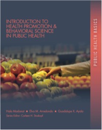 Imagen de portada: Introduction to Health Promotion & Behavioral Science in Public Health 1st edition 9781133693673