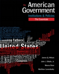 Cover image: MindTap Political Science for Wilson/DiIulio, Jr./Bose/Levendusky's American Government: Institutions and Policies, 15th Edition, [Instant Access], 1 term (6 months) 15th edition 9781305575868