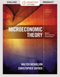 Cover image: MindTap Economics for Nicholson/Snyder's Microeconomic Theory: Basic Principles and Extensions, 12th Edition, [Instant Access], 1 term (6 months) 12th edition 9781305629035