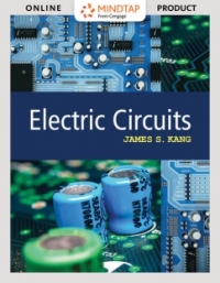 Cover image: MindTap Engineering for Kang's Electric Circuits, 1st Edition [Instant Access], 1 term (6 months) 1st edition 9781337273206
