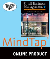 Cover image: MindTap Management for Longenecker/Petty/Palich/Hoy's Small Business Management: Launching & Growing Entrepreneurial Ventures 18th edition 9781305641372