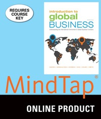 Cover image: MindTap Management for Gaspar/Kolari/Hise/Bierman/Smith/Arreola-Risa's Introduction to Global Business 2nd edition 9781305641464