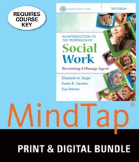 Cover image: MindTap Social Work for Segal/Gerdes/Steiner's Empowerment Series: An Introduction to the Profession of Social Work, 5th Edition, [Instant Access], 1 term (6 months) 5th edition 9781305646940