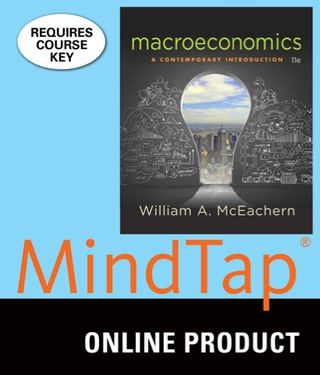 Cover image: MindTap Economics for McEachern's Macroeconomics: A Contemporary Introduction, 11th Edition, [Instant Access], 1 term (6 months) 11th edition 9781305650114