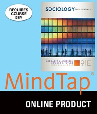 Cover image: MindTap Sociology for Andersen/Taylor's Sociology: The Essentials, 9th Edition, [Instant Access], 1 term (6 months) 9th edition 9781305656185