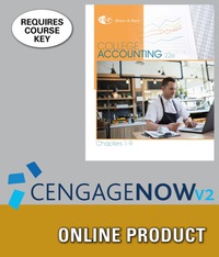 Cover image: CengageNOWv2 for Heintz/Parry's College Accounting, Chapters 1-9, 22nd Edition, [Instant Access], 1 term 22nd edition 9781305669895