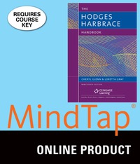 Cover image: MindTap English for Glenn/Gray's The Hodges Harbrace Handbook, 19th Edition, [Instant Access], 2 terms (12 months) 19th edition 9781305676893