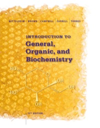Imagen de portada: Introduction to General, Organic and Biochemistry 11th edition 9781285869759