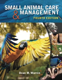 Cover image: Small Animal Care and Management 4th edition 9781305806856