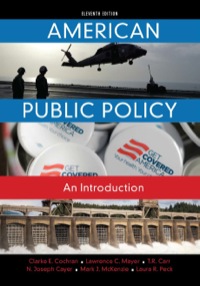 Cover image: American Public Policy: An Introduction 11th edition 9781305739895