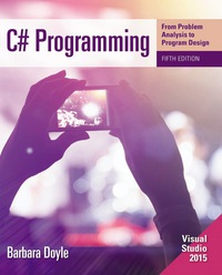Cover image: C# Programming: From Problem Analysis to Program Design 5th edition 9781285856872