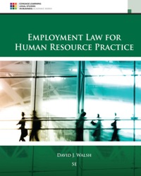 Cover image: Employment Law for Human Resource Practice 5th edition 9781305832152