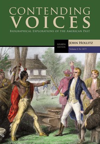 Cover image: Contending Voices, Volume I: To 1877 4th edition 9781305655935