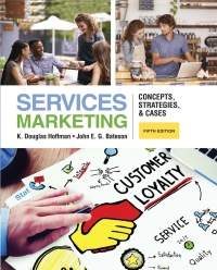 Cover image: Services Marketing: Concepts, Strategies, & Cases 5th edition 9781337467834