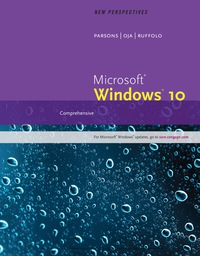 Titelbild: New Perspectives Microsoft®Windows 10 1st edition 9781305579385