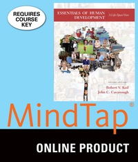 Cover image: MindTap Psychology for Kail/Cavanaugh's Essentials of Human Development 2nd edition 9781305858671