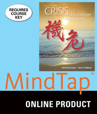 Cover image: MindTap Counseling for James/Gilliland's Crisis Intervention Strategies 8th edition 9781305860438