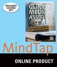 Cover image: MindTap Medical Assisting for Heller's Clinical Medical Assisting: A Professional, Field Smart Approach to the Workplace, 2nd Edition, [Instant Access], 4 terms (24 months) 2nd edition 9781305861206