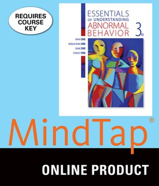 Cover image: MindTap Psychology for Sue/Sue/Sue's Essentials of Understanding Abnormal Behavior 3rd edition 9781305864481