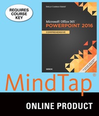 Cover image: MindTap Computing for Sebok's Shelly Cashman Series Microsoft Office 365 & PowerPoint 2016: Comprehensive, 1st Edition, [Instant Access], 1 term (6 months) 1st edition 9781305870956
