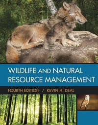 Cover image: Wildlife & Natural Resource Management 4th edition 9781305627741