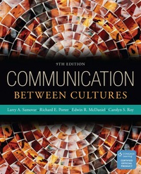 Imagen de portada: Communication Between Cultures 9th edition 9781305995079