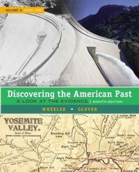 Cover image: Discovering the American Past: A Look at the Evidence, Volume II: Since 1865 8th edition 9781337240420