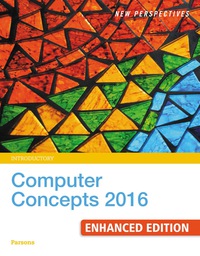 Cover image: New Perspectives Computer Concepts 2016 Enhanced, Introductory 19th edition 9781305656291