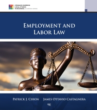 Cover image: Employment and Labor Law 9th edition 9781337334679