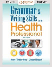 Cover image: MindTap Basic Health Sciences for Oberg/Villemaire's Grammar and Writing Skills for the Health Professional 3rd edition 9781305945609