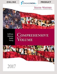 Cover image: CengageNOWv2 for Hoffman/Maloney/Raabe/Young's South-Western Federal Taxation 2017: Comprehensive, 40th Edition, 1 term 40th edition 9781305946590