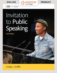 Cover image: MindTap Speech for Griffin's Invitation to Public Speaking - National Geographic Edition, 6th Edition, [Instant Access], 1 term (6 months) 6th edition 9781305948129
