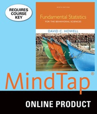 Cover image: MindTap Psychology for Howell's Fundamental Statistics for the Behavioral Sciences, 9th Edition, [Instant Access], 2 terms (12 months) 9th edition 9781305953468