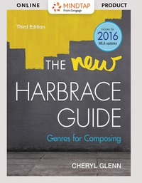 Cover image: MindTap English for Glenn's The New Harbrace Guide: Genres for Composing 3rd edition 9781305959163