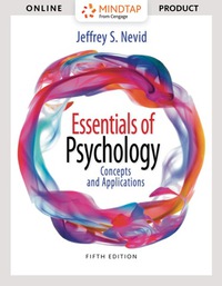Cover image: MindTap Psychology for Nevid's Essentials of Psychology: Concepts and Applications 5th edition 9781305966277