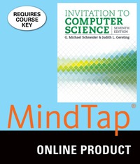 Cover image: MindTap Computer Science for Schneider/Gersting's Invitation to Computer Science, 7th Edition, [Instant Access], 1 term (6 months) 7th edition 9781305969988